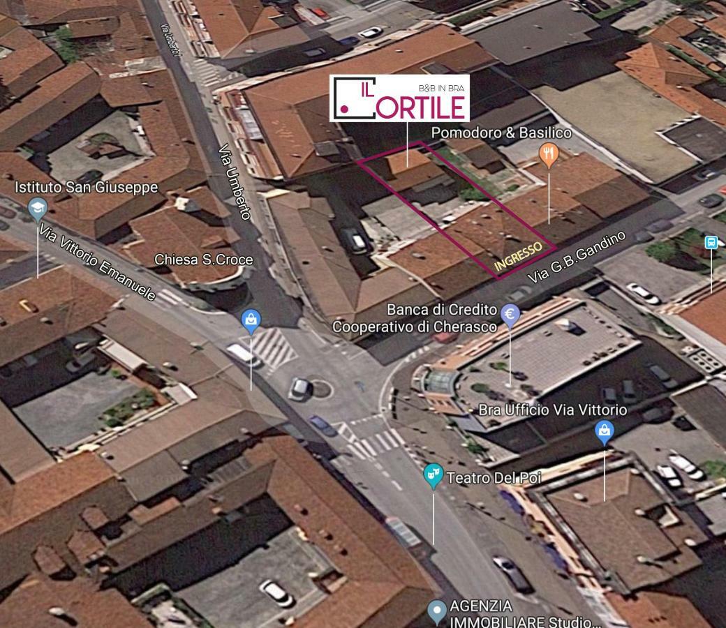 Bed and Breakfast Il Cortile Бра Екстер'єр фото